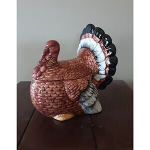 Vintage Turkey Shaped Gravy Boat